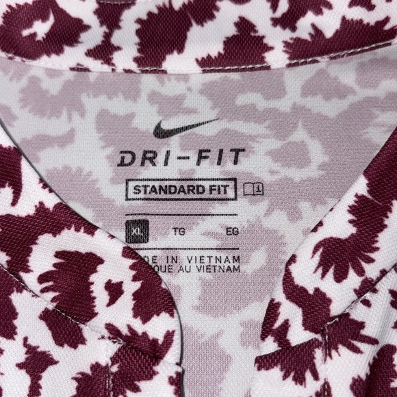 Women's Sleeveless Printed Golf Polo Nike Dri-FIT Victory - Picture 4 of 5